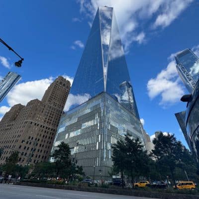 JFK to One World Observatory and 9/11 Memorial at Freedom Tower